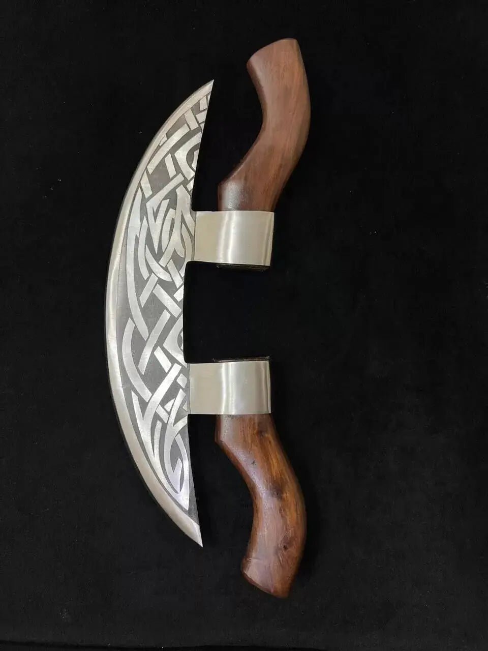 Pizza Cutter Axe – Best Pizza Cutter Gift for Him – Leather Sheath Included - Unique Blades Runner