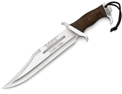 RAMBO 3 KNIFE FOR SALE / SIGNATURE EDITION / Rambo Knives Masterpiece Collection / HCG 3 Sylvester Stallone Signature / CERTIFICATE and BOX EDITION / RAMBO 3 KNIFE - Unique Blades Runner