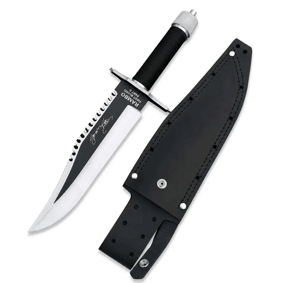 Rambo First Blood Part 2 Knife – Handmade Survival Fixed Blade - Unique Blades Runner