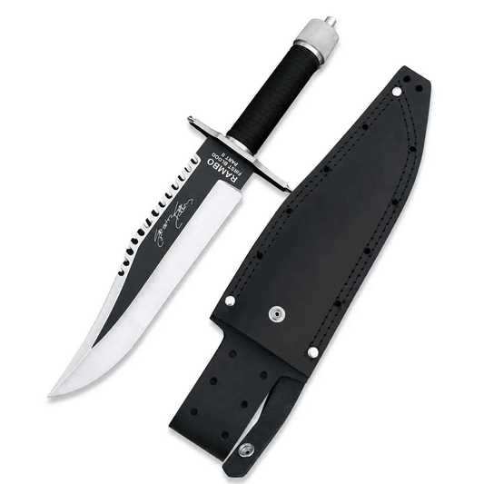 Rambo First Blood Part 2 Knife – Handmade Survival Fixed Blade - Unique Blades Runner