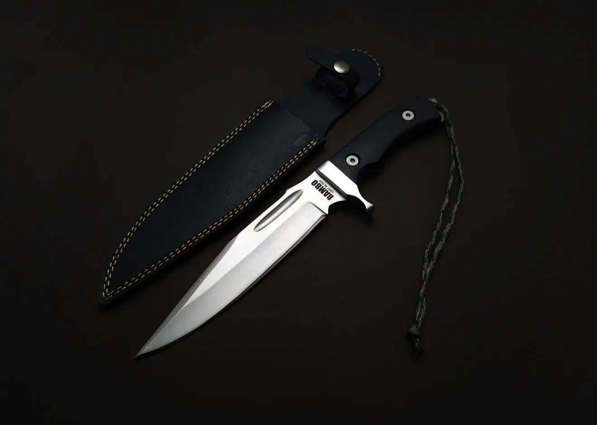 Rambo Last Blood Bowie Knife – Handmade D2 Tool Steel Replica - Unique Blades Runner