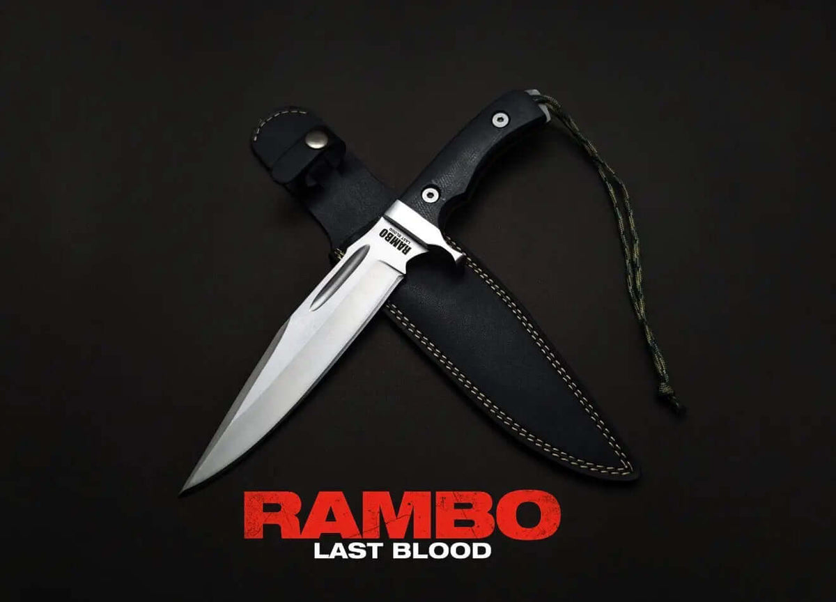 Rambo Last Blood Bowie Knife – Handmade D2 Tool Steel Replica - Unique Blades Runner