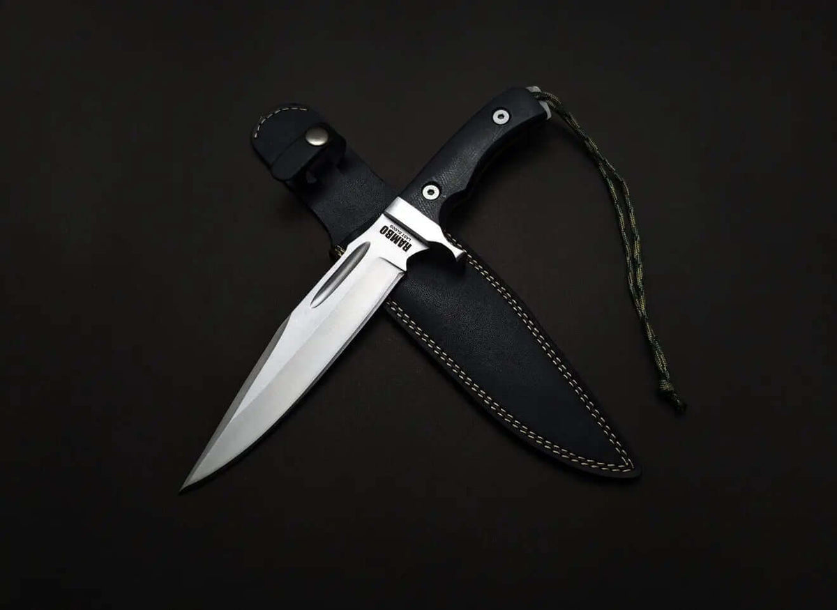 Rambo Last Blood Bowie Knife – Handmade D2 Tool Steel Replica - Unique Blades Runner