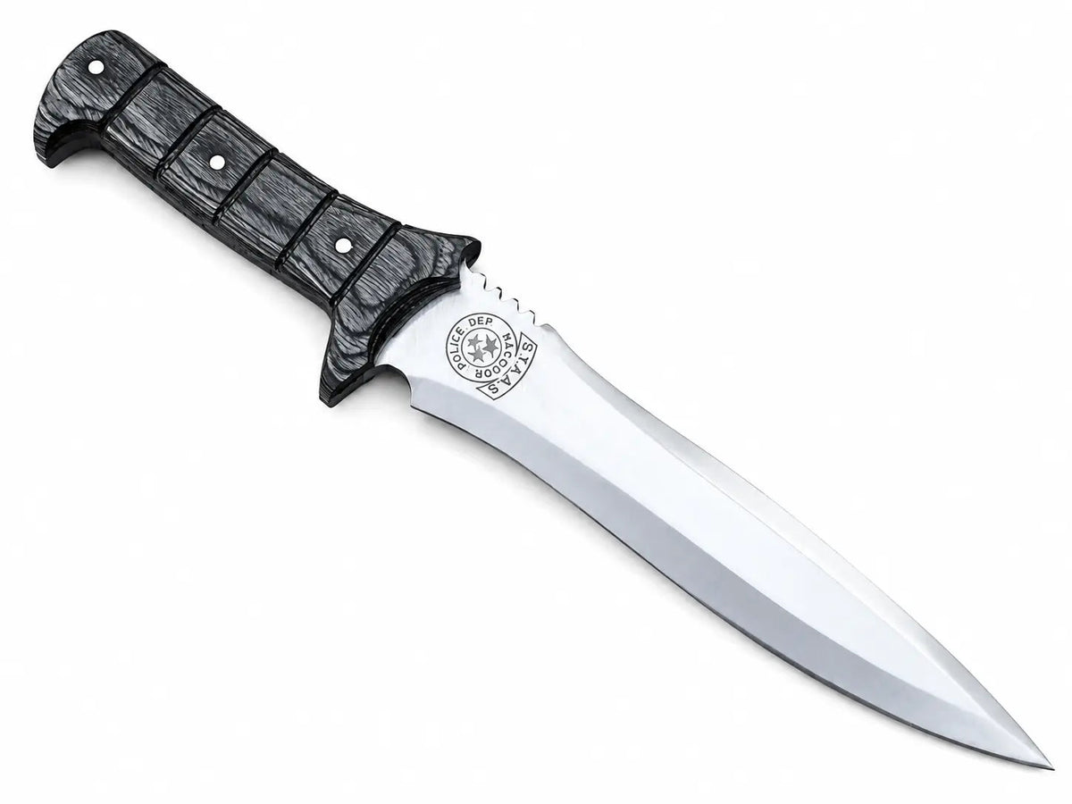 Resident Evil 4 Knife Replica - Jack Krauser Handmade Spring Steel – RE4 Movie - Unique Blades Runner