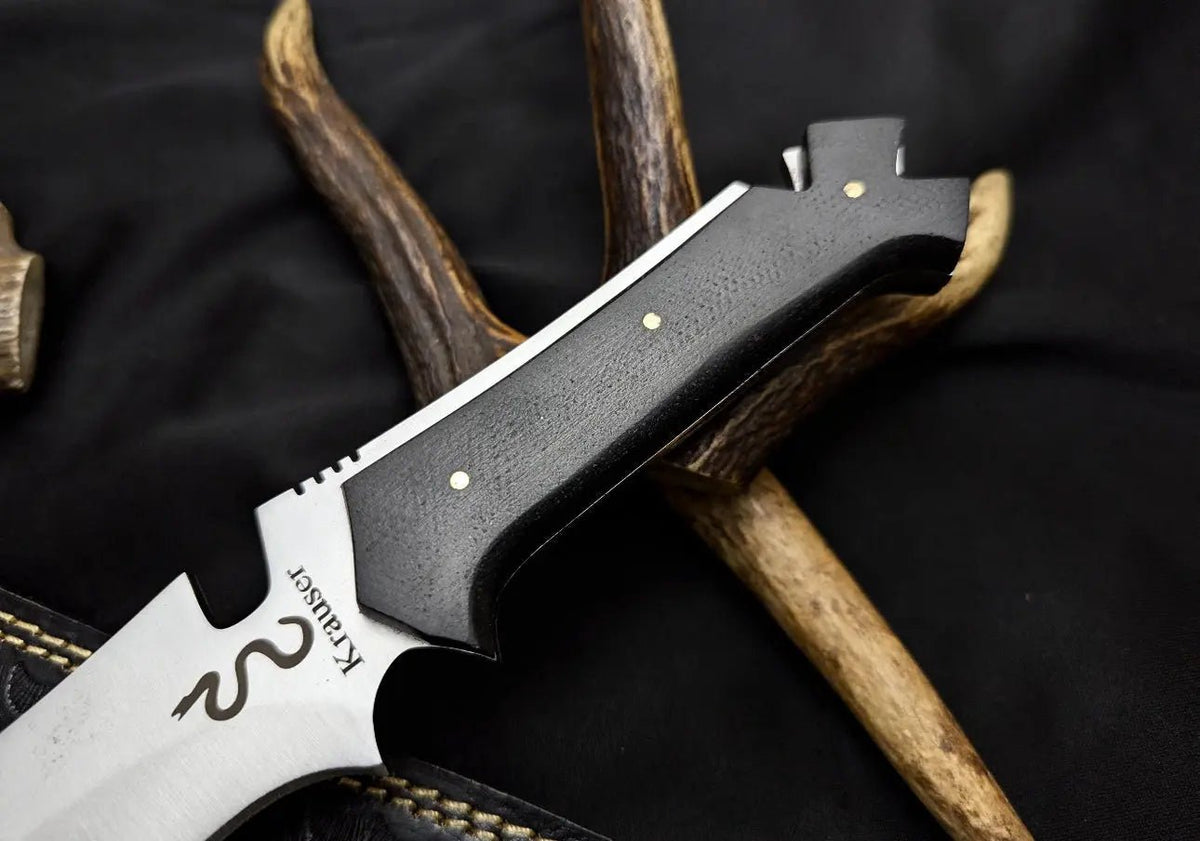 Resident Evil 4 Knife Replica – Stainless Steel Blade, Micarta Handle - Unique Blades Runner