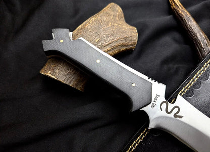 Resident Evil 4 Knife Replica – Stainless Steel Blade, Micarta Handle - Unique Blades Runner