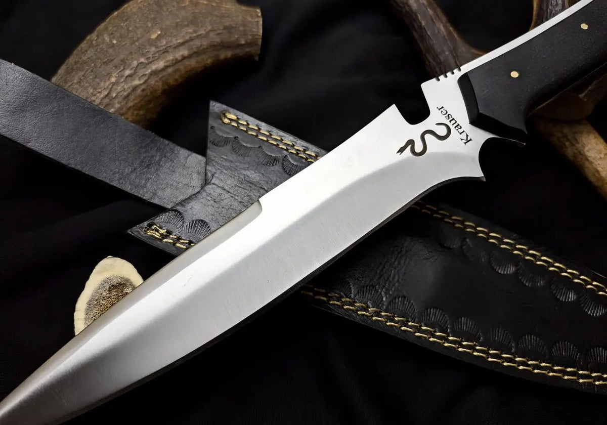 Resident Evil 4 Knife Replica – Stainless Steel Blade, Micarta Handle - Unique Blades Runner