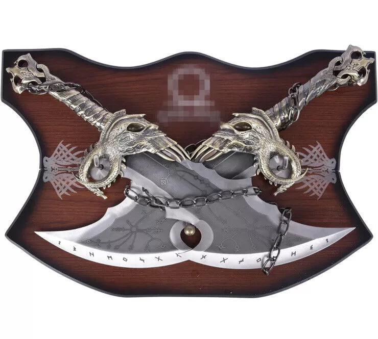 God of War Kratos Blades of Chaos – Authentic Wall Decor Swords Unique Blades Runner
