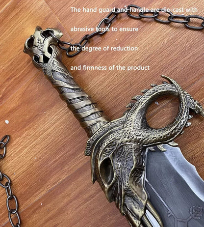 God of War Kratos Blades of Chaos – Authentic Wall Decor Swords Unique Blades Runner