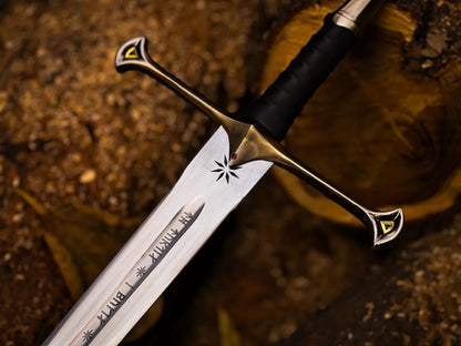 Anduril Sword Replica | Handmade King Elessar Sword Collectible | LOTR Sword Unique Blades Runner