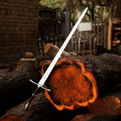 Aragorn Sword Replica with Scabbard | King Sword Collectible | Christmas Gift Unique Blades Runner
