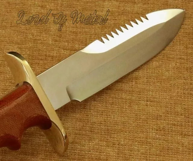 Randall Knife Vietnam – Handmade D-2 Steel Full Tang Hunting Knife with Sheath Unique Blades Runner