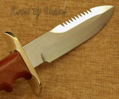 Randall Knife Vietnam – Handmade D-2 Steel Full Tang Hunting Knife with Sheath Unique Blades Runner