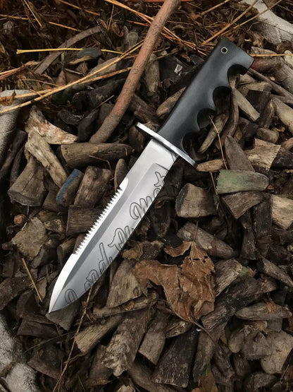 Full Tang D2 Steel Randall Hunting Knife – Handmade with Sheath Unique Blades Runner