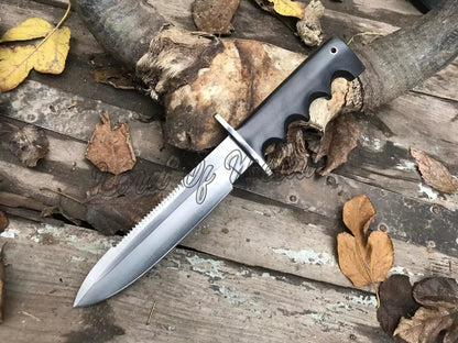 Full Tang D2 Steel Randall Hunting Knife – Handmade with Sheath Unique Blades Runner