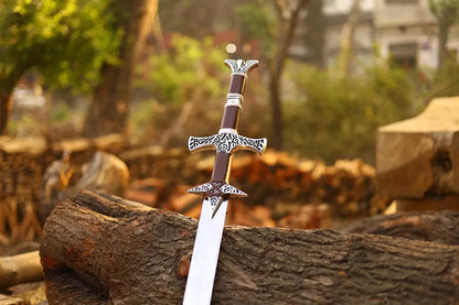 Skyrim Sword Replica Two Handed Dragonborn Elder Scroll Collectable Sword Gift Unique Blades Runner