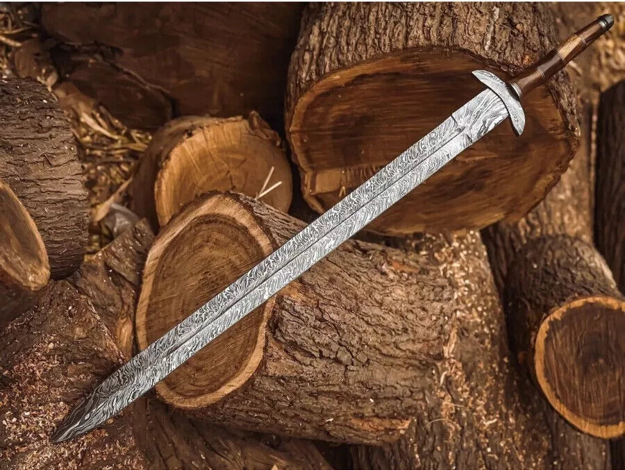 Roman Gladius Sword – Handmade Damascus Steel Blade, Collectible with Sheath Unique Blades Runner