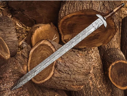 Roman Gladius Sword – Handmade Damascus Steel Blade, Collectible with Sheath Unique Blades Runner