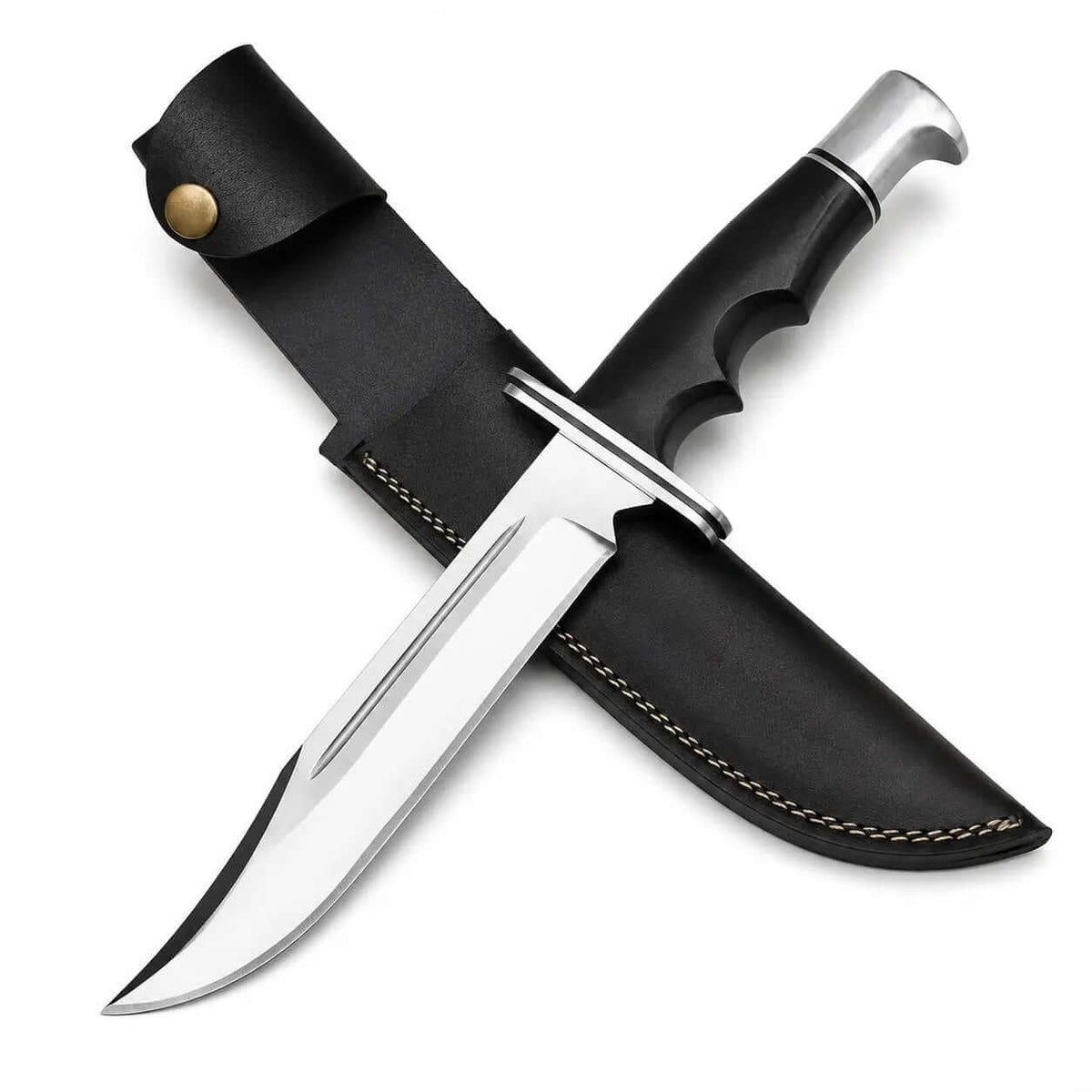 Scream Movie Knife - Handmade Movie Inspired Fixed Blade with Black Handle - Unique Blades Runner