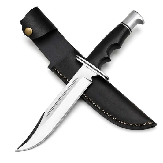 Scream Movie Knife - Handmade Movie Inspired Fixed Blade with Black Handle - Unique Blades Runner