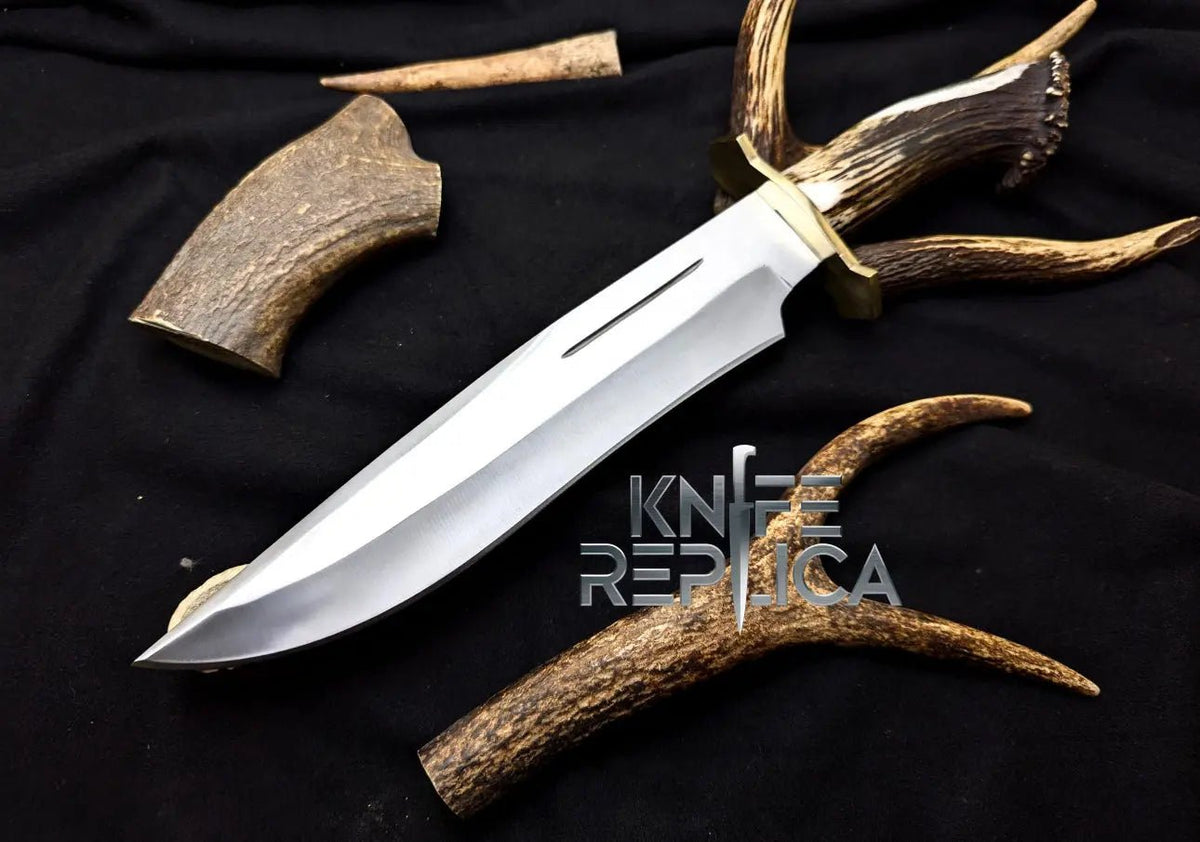Seraphim Falls Bowie Knife Replica – Muela Magnum Stag Handle 26 - Unique Blades Runner