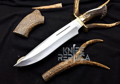 Seraphim Falls Bowie Knife Replica – Muela Magnum Stag Handle 26 - Unique Blades Runner
