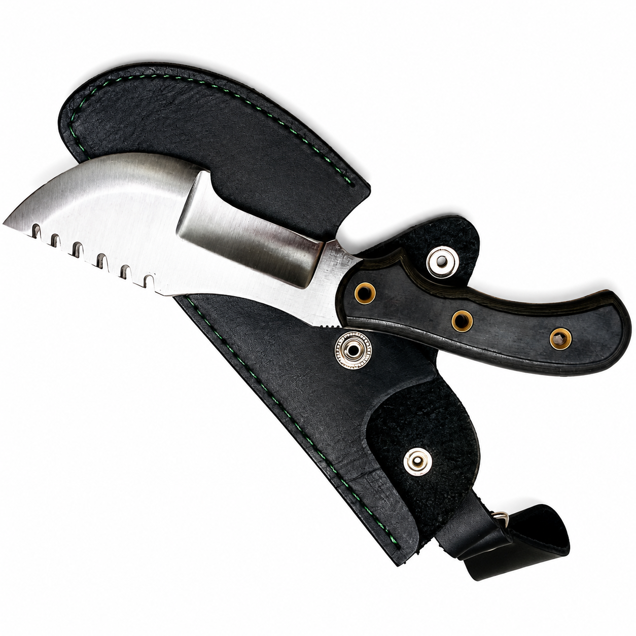 Weyland Tracker Knife Carbon Steel Blade With Leather Sheath Unique Blades Runner