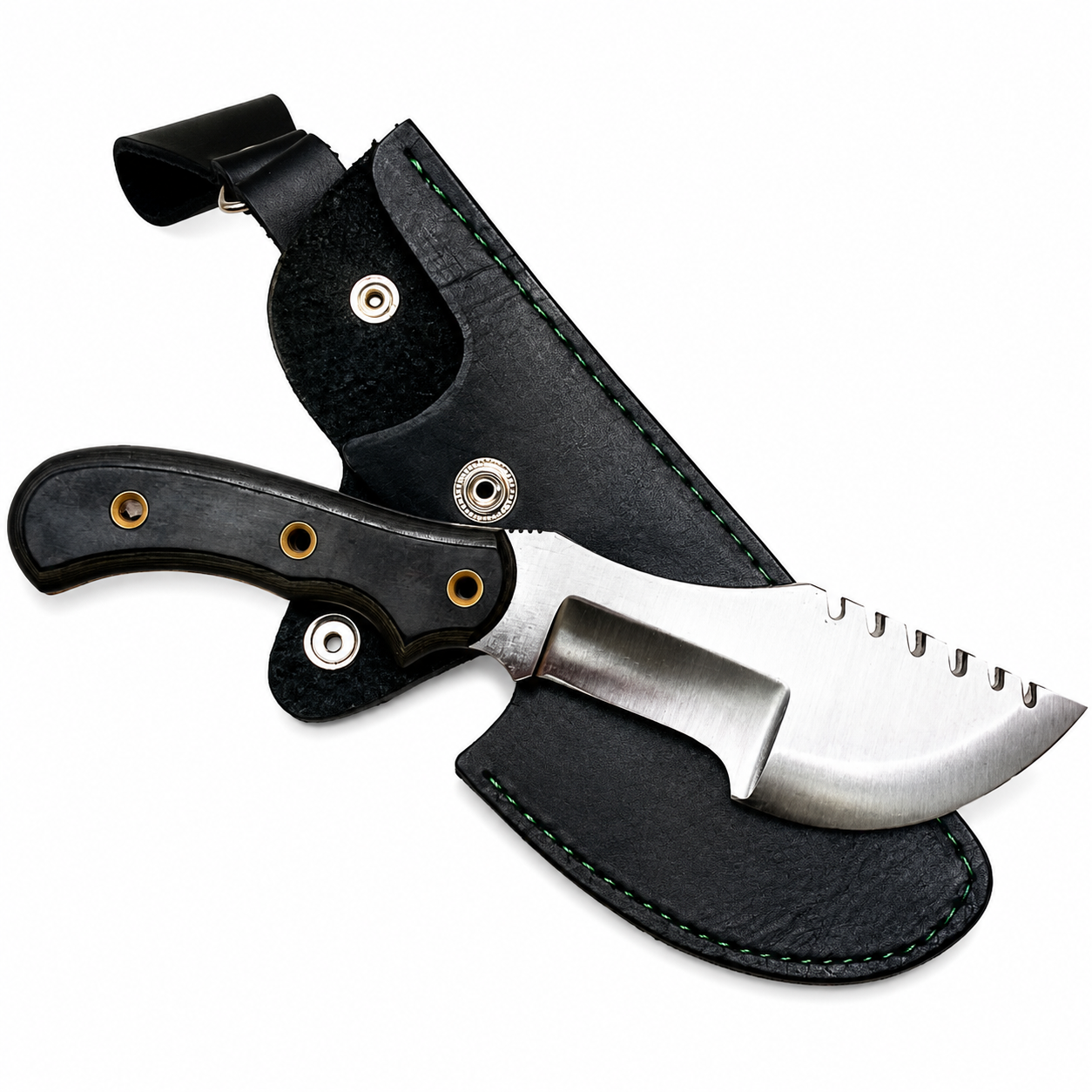 Weyland Tracker Knife Carbon Steel Blade With Leather Sheath Unique Blades Runner