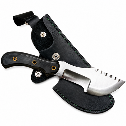 Weyland Tracker Knife Carbon Steel Blade With Leather Sheath Unique Blades Runner