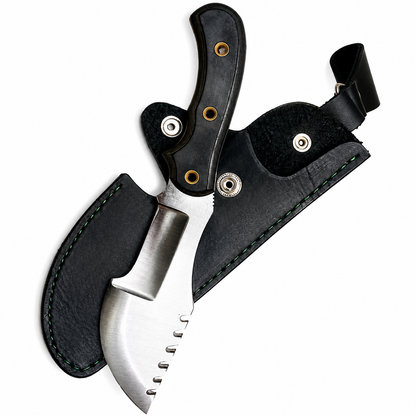 Weyland Tracker Knife Carbon Steel Blade With Leather Sheath Unique Blades Runner