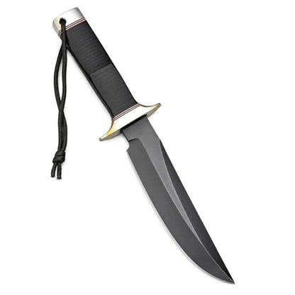 SOG Recon Knife Vietnam – Handmade Vietnam Era Fixed Blade with Black Blade - Unique Blades Runner