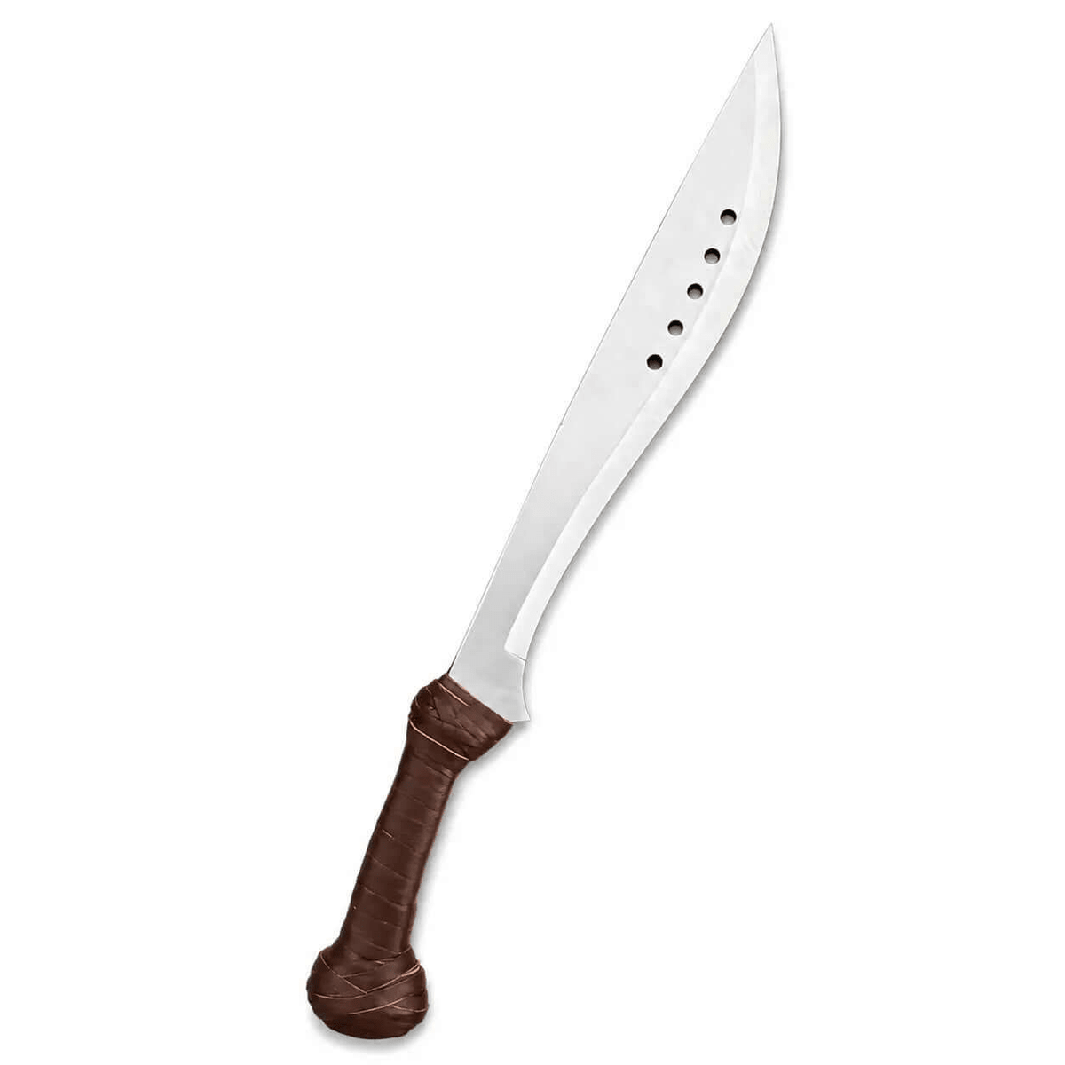 The Book of Eli Knife – Handmade Fixed Blade with Leather Handle - Unique Blades Runner