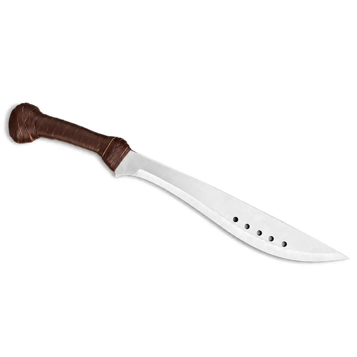The Book of Eli Knife – Handmade Fixed Blade with Leather Handle - Unique Blades Runner