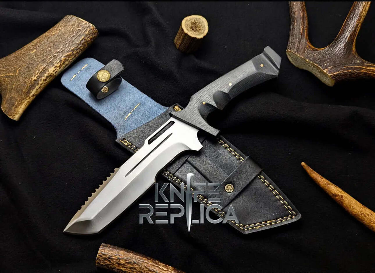 The Legion Knife DBD - D2 Tool Steel Blade With Micarta Handle - Unique Blades Runner