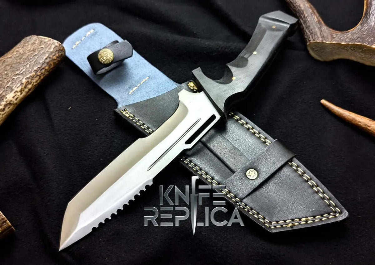 The Legion Knife DBD - D2 Tool Steel Blade With Micarta Handle - Unique Blades Runner