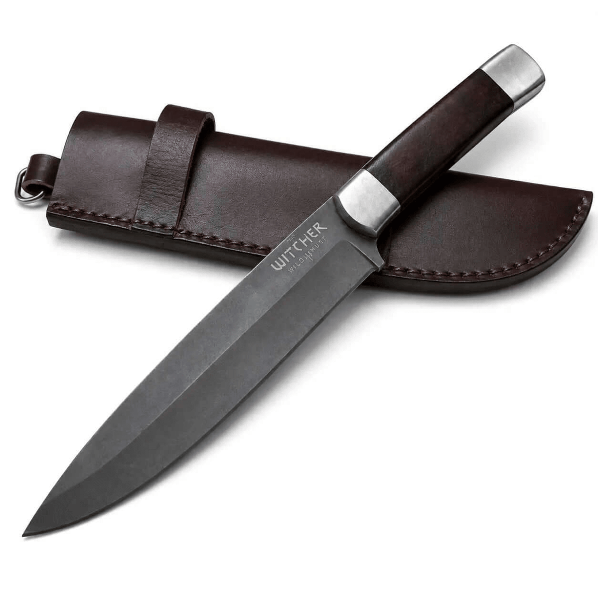 The Witcher 3 Knife – Handmade Game Fixed Blade with Wood Handle - Unique Blades Runner