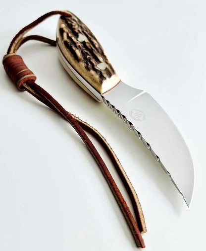 Vintage Hunter Skinner Knife, handmade by Henry Heitler - Unique Blades Runner