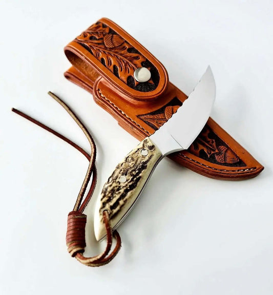 Vintage Hunter Skinner Knife, handmade by Henry Heitler - Unique Blades Runner