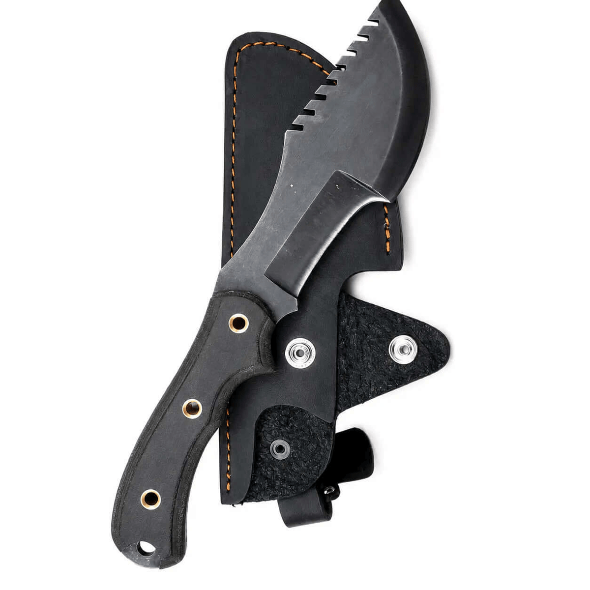 Weyland Tracker Knife High Carbon Steel Blade With Leather Sheath - Unique Blades Runner