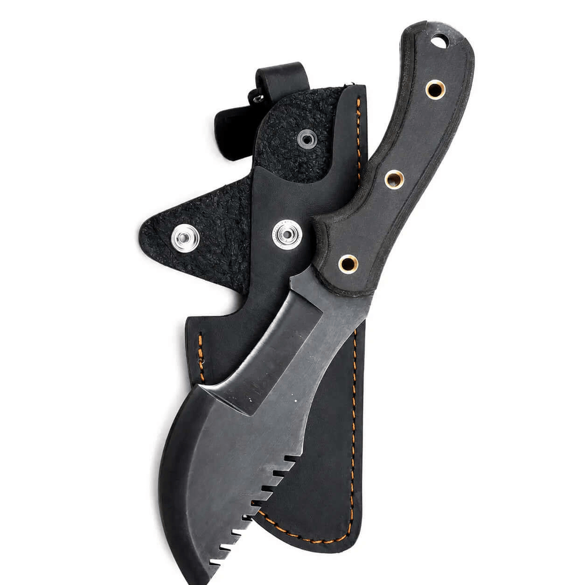 Weyland Tracker Knife High Carbon Steel Blade With Leather Sheath - Unique Blades Runner