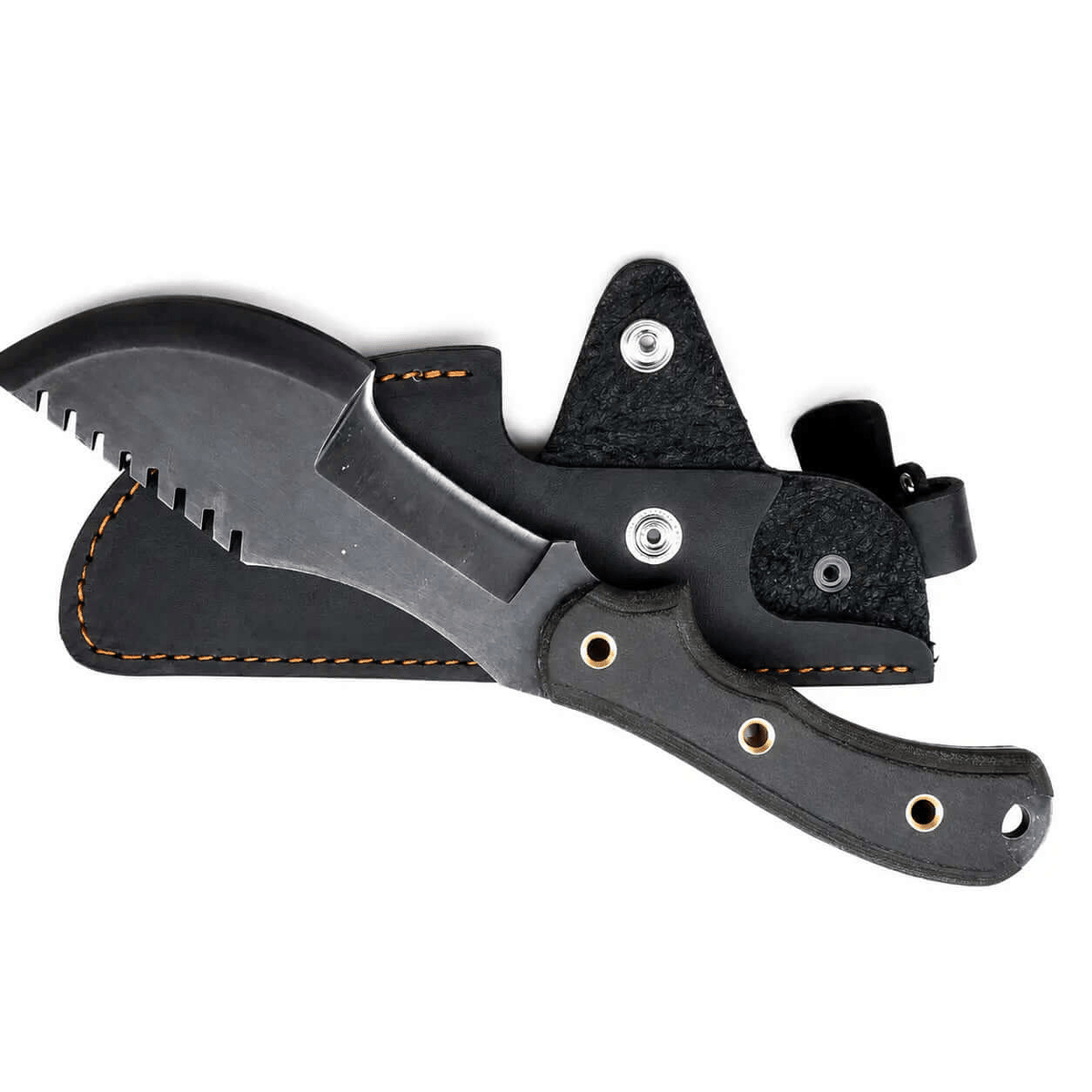 Weyland Tracker Knife High Carbon Steel Blade With Leather Sheath - Unique Blades Runner